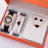 Korean High-end Quartz Watch Minimalist Fashion Set