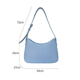 Frosted Fashion Minimalist Underarm Bag