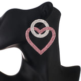 Fashion peach Heart Accessories Earrings