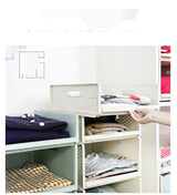 Drawer Type Space-saving Wardrobe Dormitory Rack