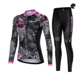 Cycling Jersey Suit Long Sleeved Thin Ladies Suit