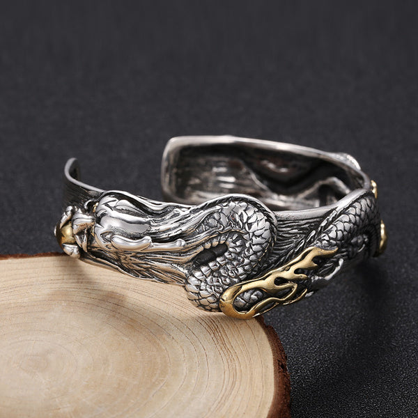 Marcasite Retro Classic Domineering Bracelet For Men And Women