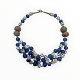 Antique glass bead necklace