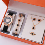 Korean High-end Quartz Watch Minimalist Fashion Set