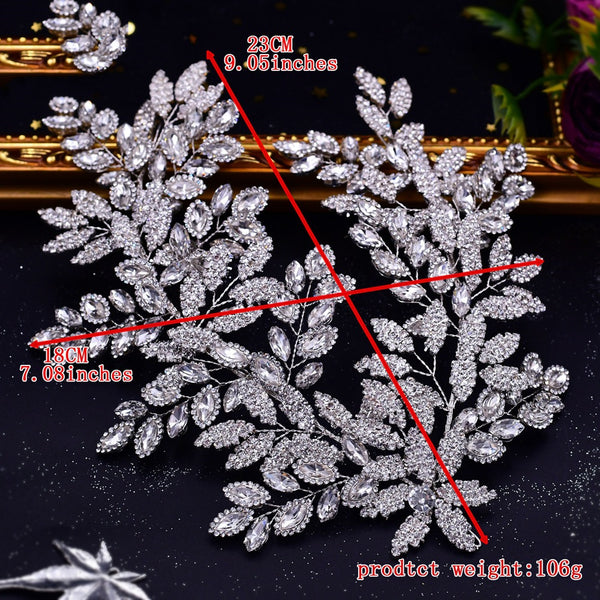 Luxury Rhinestone Bridal Hair Accessories