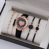 Korean High-end Quartz Watch Minimalist Fashion Set