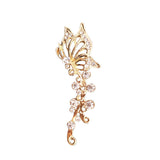 Creative Butterfly Hollow Unilateral Diamond Ear Cuff