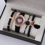 Korean High-end Quartz Watch Minimalist Fashion Set