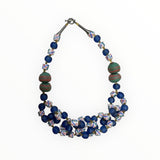 Antique glass bead necklace
