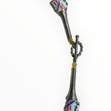 Antique glass bead necklace