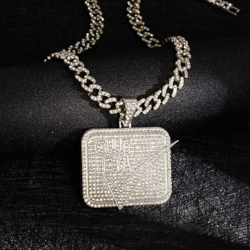 Cross-border Hot Hip Hop Cool Domineering Punk Necklace Items Personality Hipster