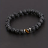 Fashion Volcanic Rock Bracelet For Men And Women