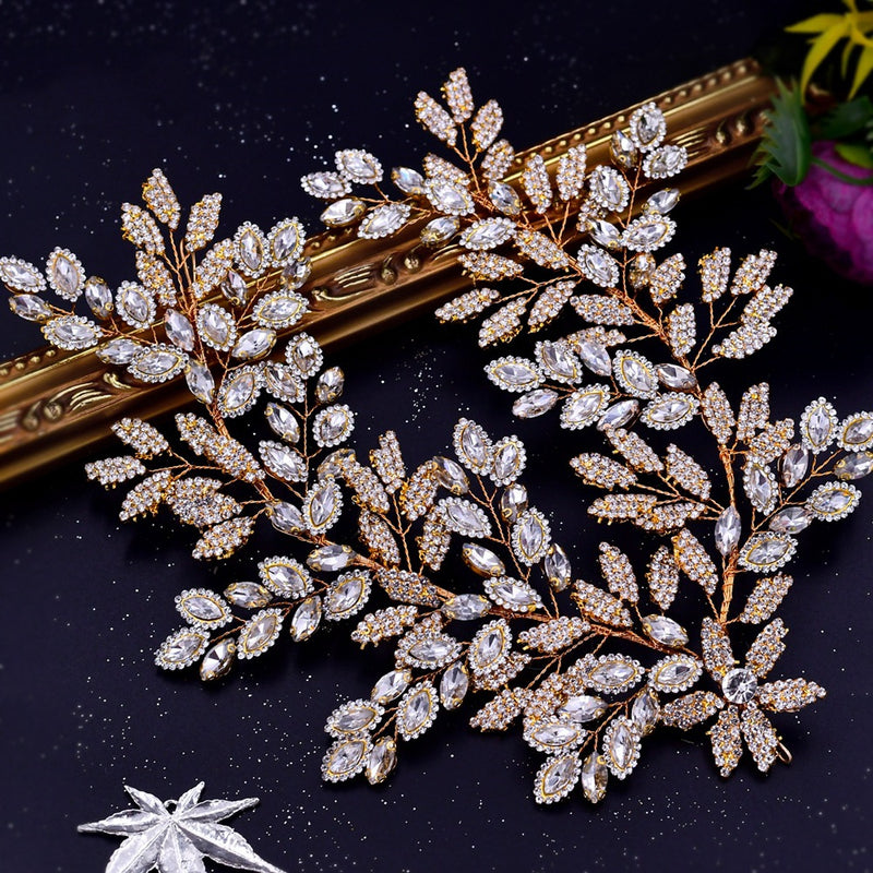 Luxury Rhinestone Bridal Hair Accessories